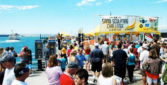 圖片版權：美國沙雕挑戰和3D藝術博覽會